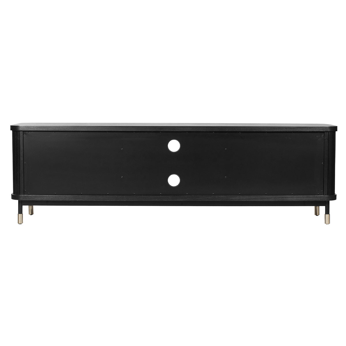 Sophia 200cm Entertainment Unit - Black - OUTLET NSW