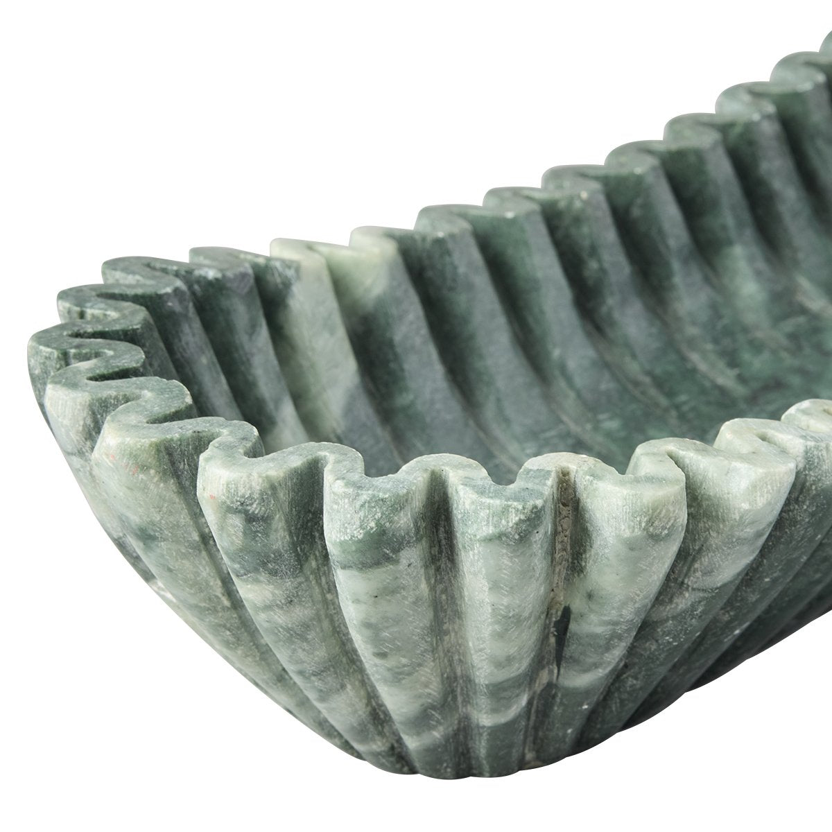 Aster Marble Bowl - Green