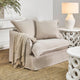 Hayman Slip Cover Arm Chair - Natural Linen