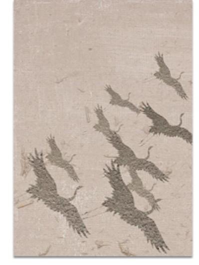 Cranes Series I Oil On Canvas Painting - OUTLET NSW