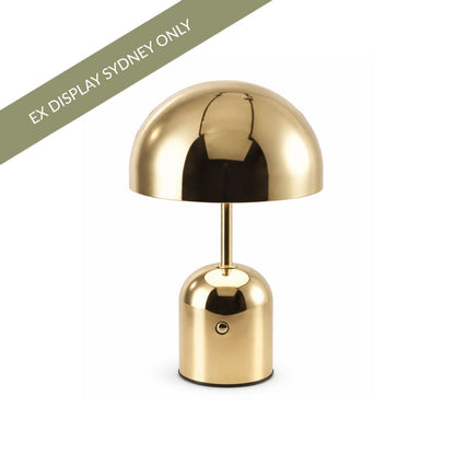 Delta Rechargeable Table Lamp - Gold - OUTLET NSW