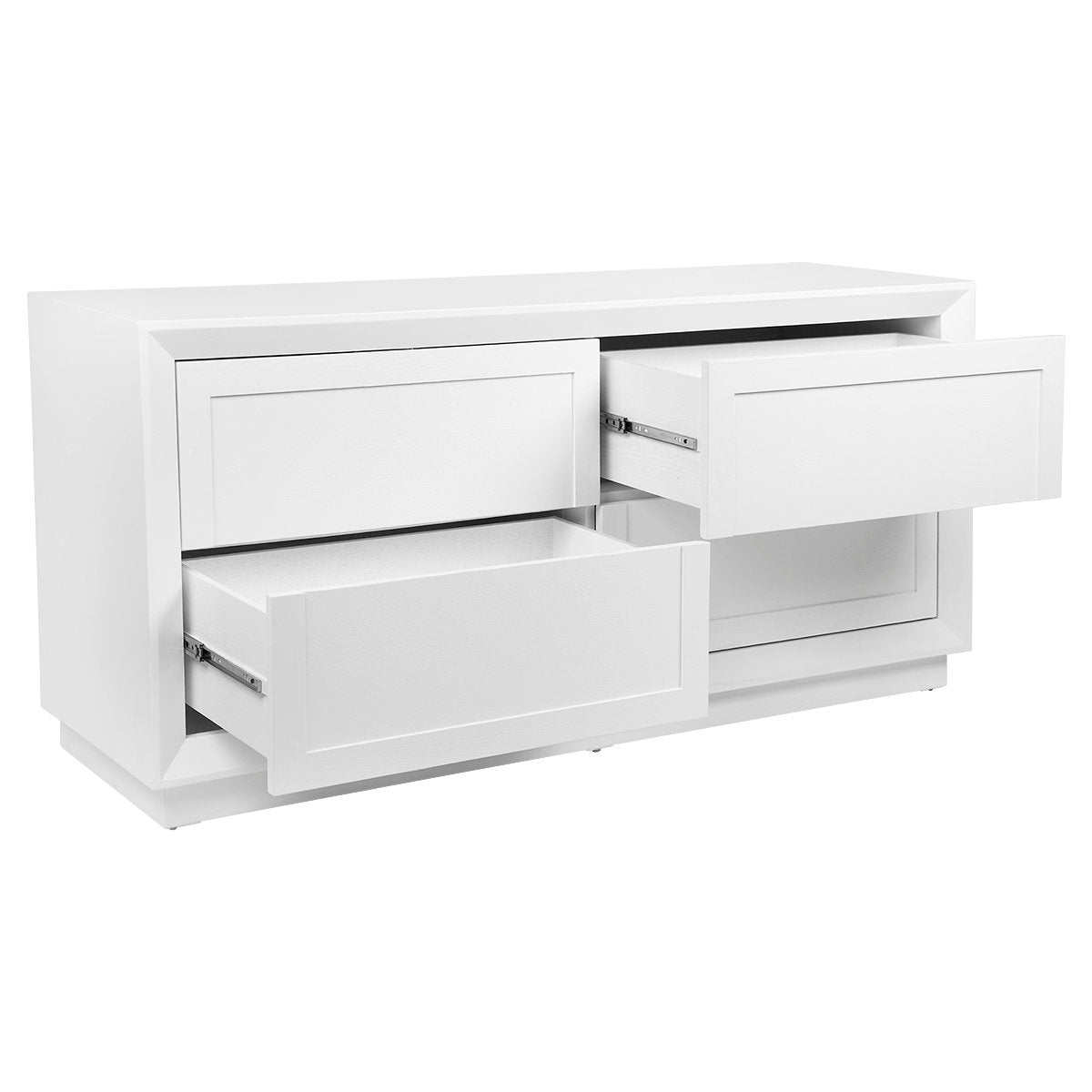 Balmain 160cm 4 Drawer Chest - White