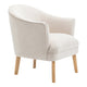 Elsa Occasional Chair - Cream Chenille