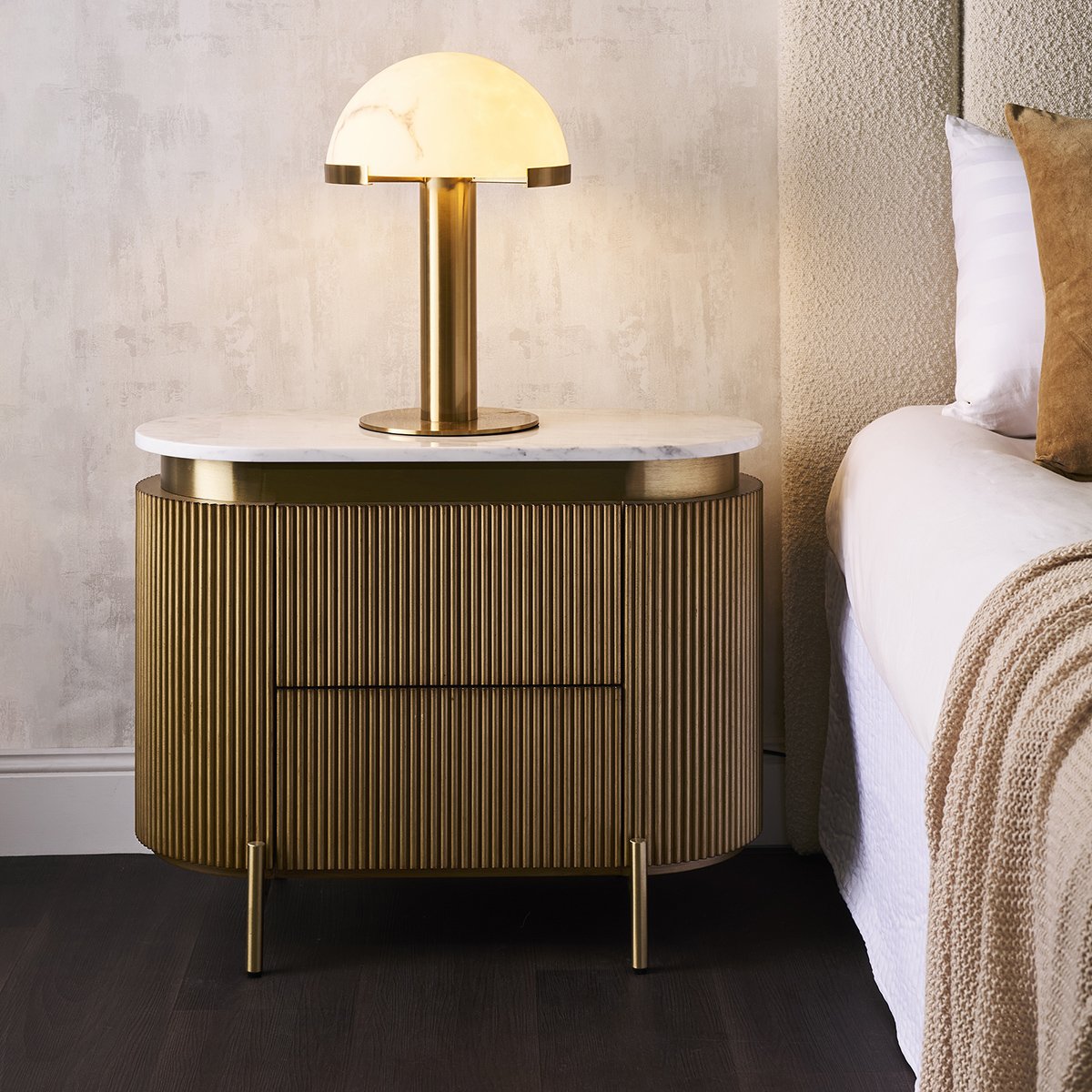 Mishca Table Lamp - Brass