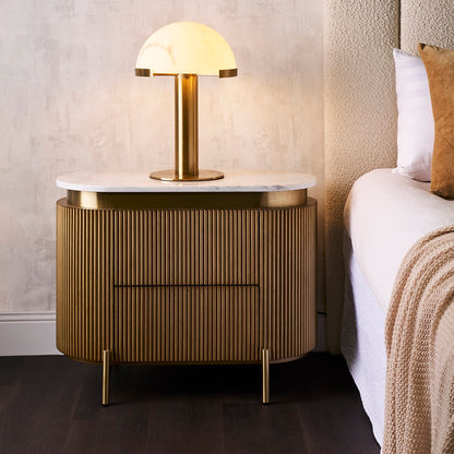 Mishca Table Lamp - Brass
