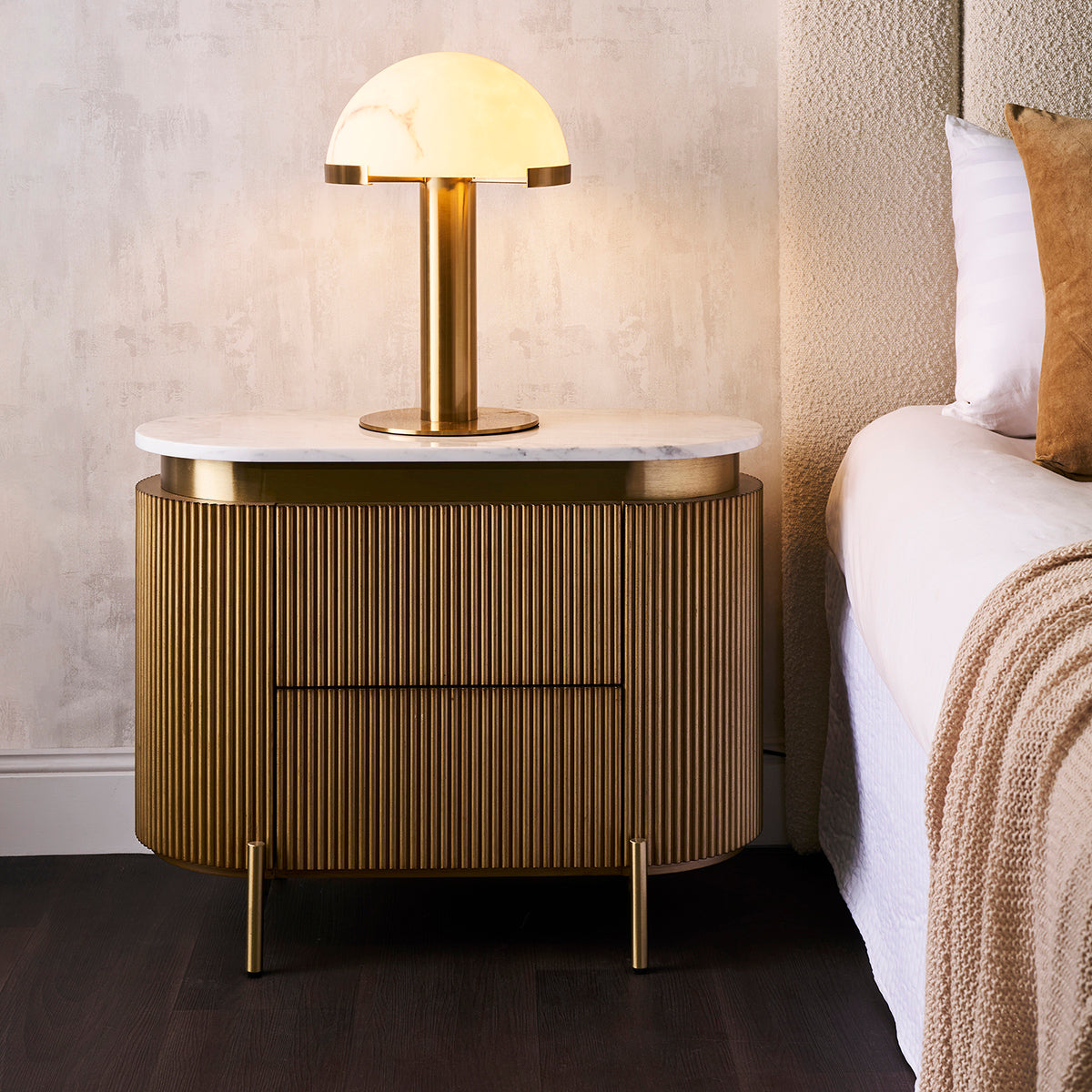 Mishca Table Lamp - Brass