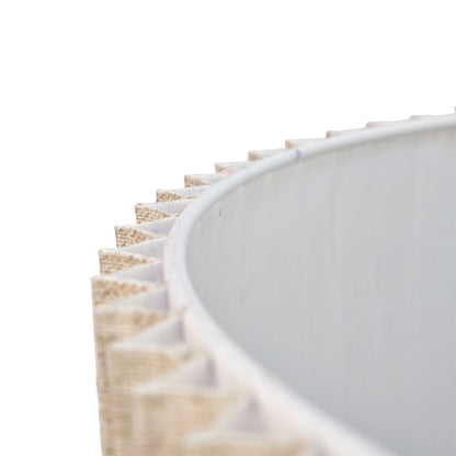 Nina Pleated Drum Shade - Medium Natural – view 4
