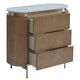 Demarco 3 Drawer Chest - Antique Gold