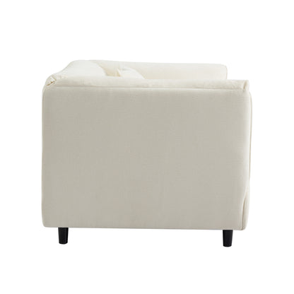 Dominic Arm Chair - Ivory