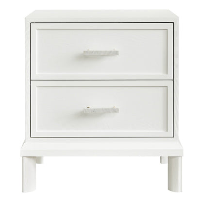 Jill Bedside Table - White