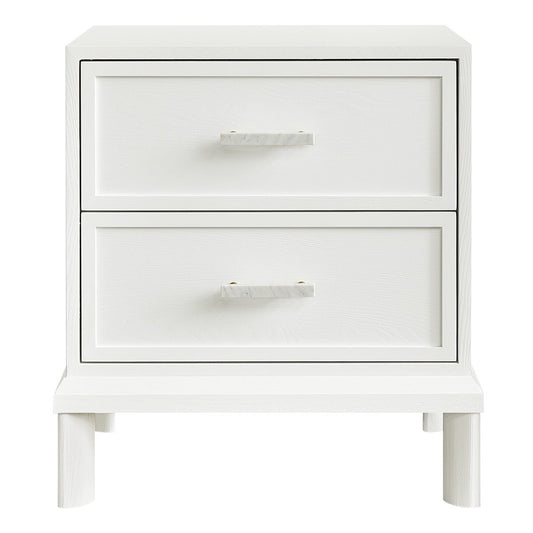 Jill Bedside Table - White