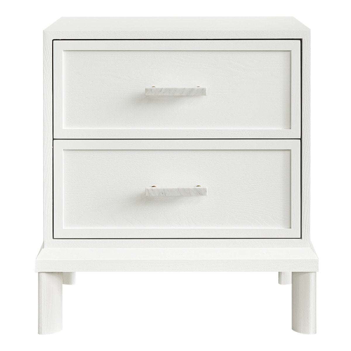 Jill Bedside Table - White