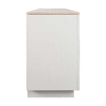 Benedict 170cm White Oak Buffet - Travertine