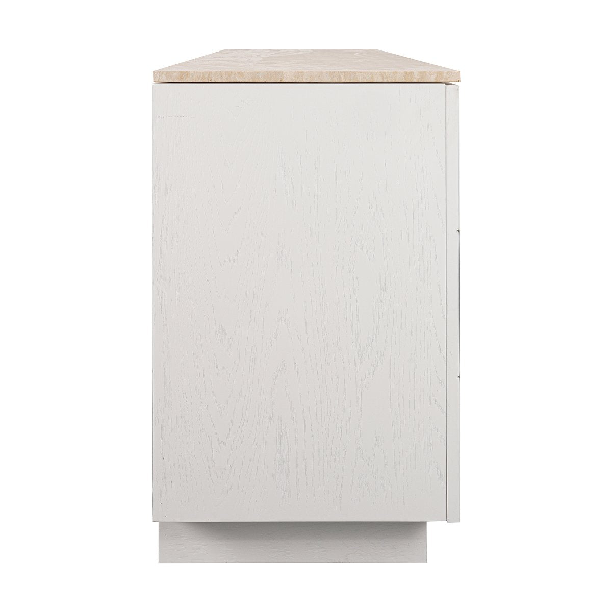 Benedict White Oak Buffet - Travertine