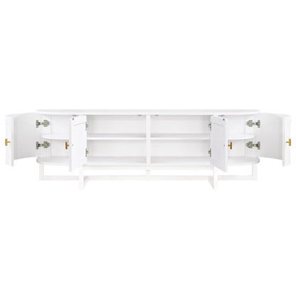 Theodore Entertainment Unit - White  ** Offline pending re-order