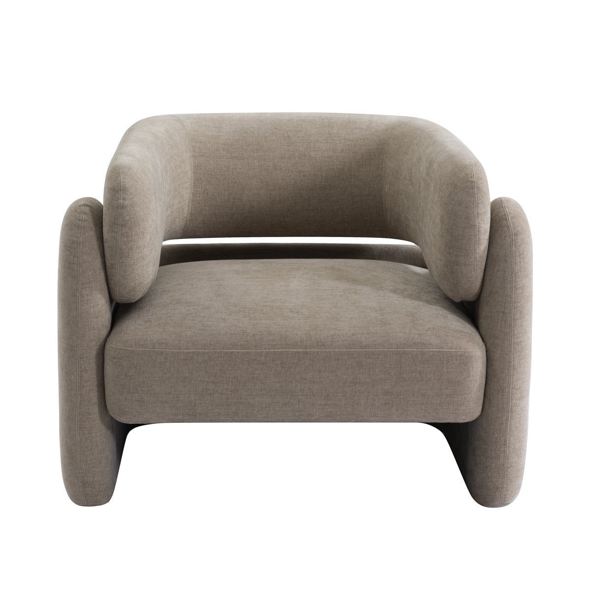 Declan Arm Chair - Taupe