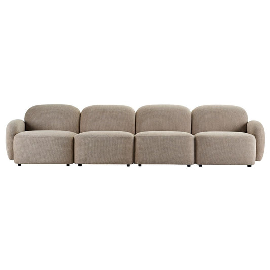 Ramona Modular 4 Seater Sofa - Taupe