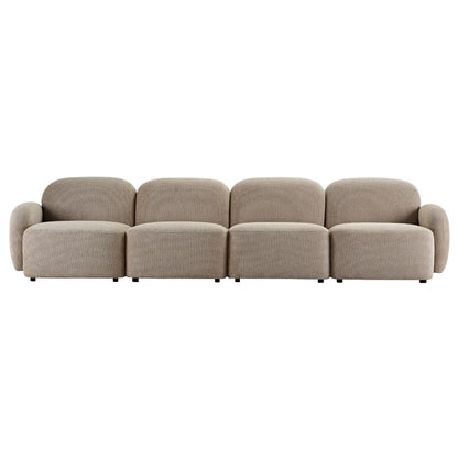 Ramona Modular 4 Seater Sofa - Taupe