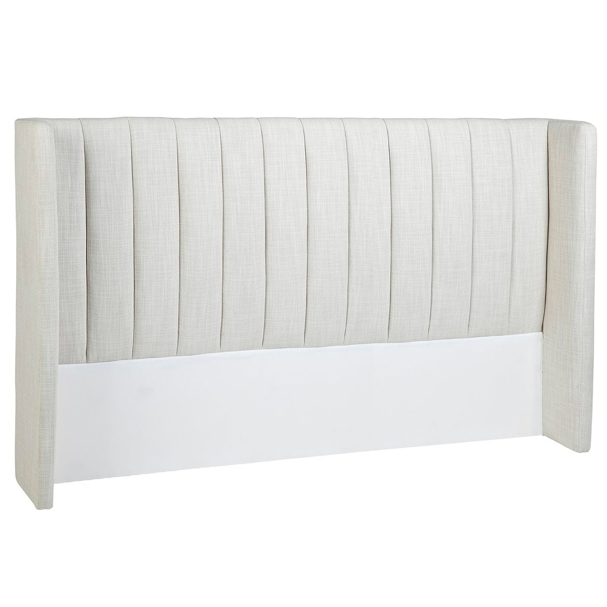 Central Park King Bedhead - Natural Linen