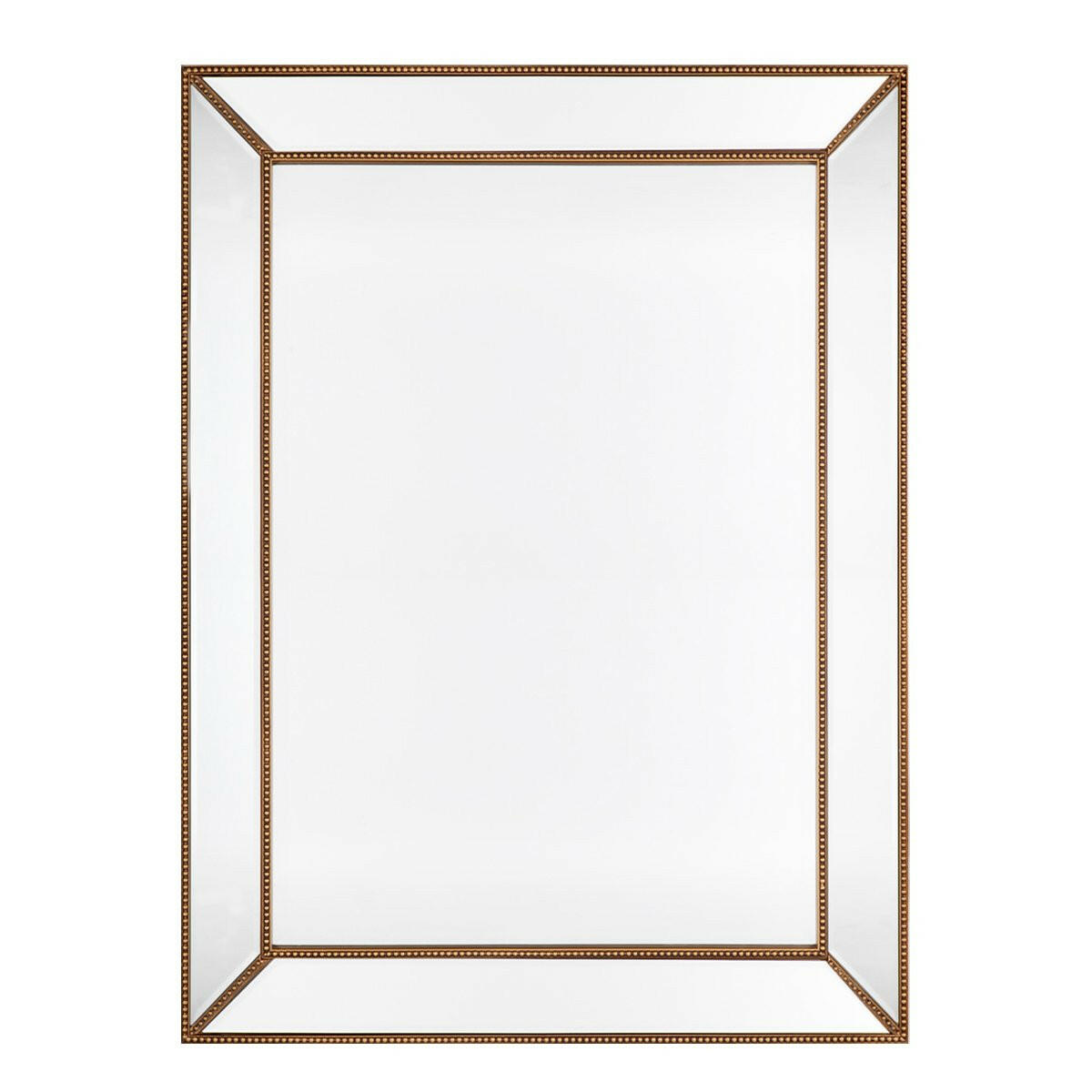 Zeta Wall Mirror - Large Antique Gold