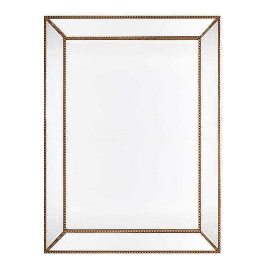 Zeta Wall Mirror - Large Antique Gold