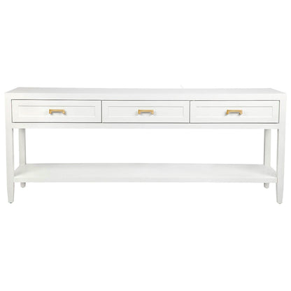 Soloman Console Table - Large White