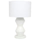 Abstract Table Lamp - White