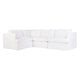Birkshire Slip Cover Modular Sofa - White Linen Option 2