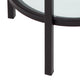 Cocktail Glass Petite Side Table - Black