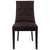 London Dining Chair Set of 2 - Black Linen
