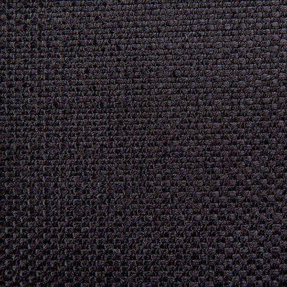 Spencer Black Timber Stool - Black Linen