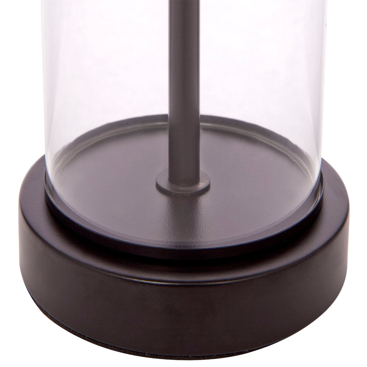 East Side Table Lamp - Black w Black Shade