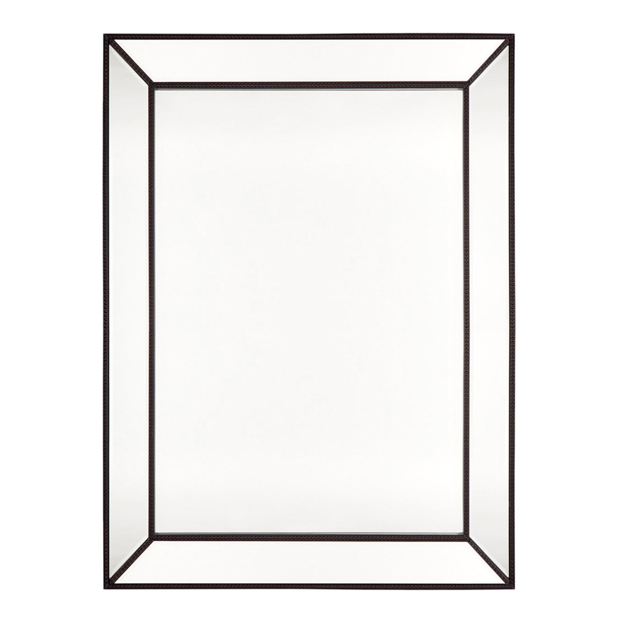 Zeta Wall Mirror - Large Black