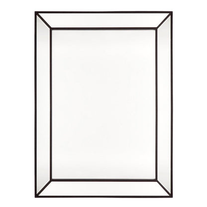 Zeta Wall Mirror - Large Black