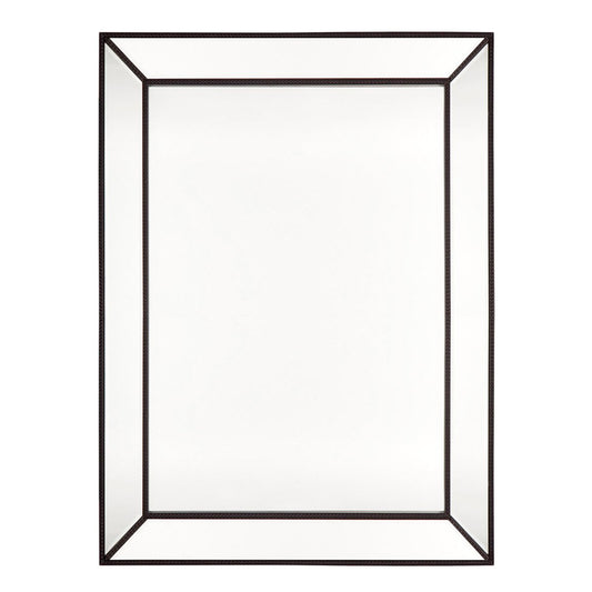 Zeta Wall Mirror - Large Black