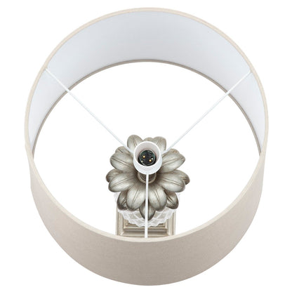 Langley Table Lamp - Antique Silver