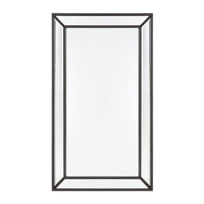 Zeta Wall Mirror - Medium Black