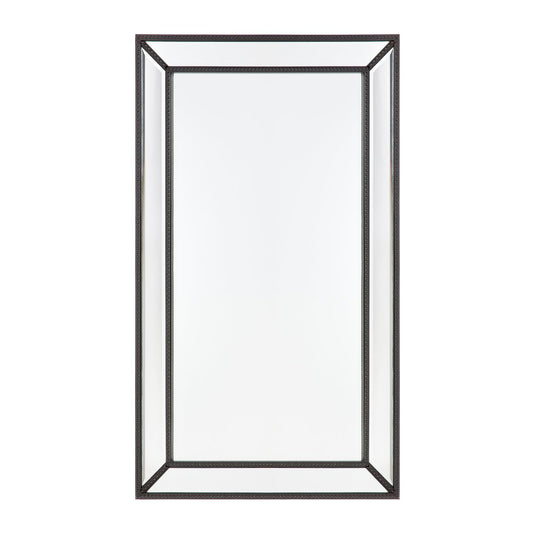 Zeta Wall Mirror - Medium Black