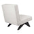 Martyn Slipper Chair - Off White Linen
