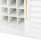 Loft Oak Bar Cabinet - White