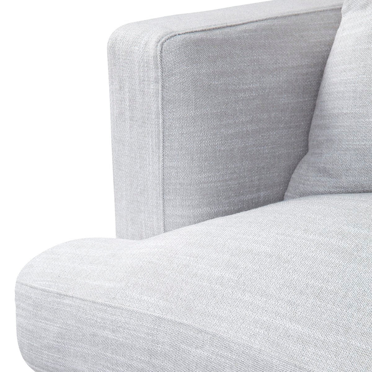 Birkshire 3 Seater Slip Cover Sofa - Grey Linen
