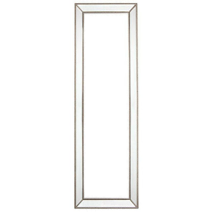 Zeta Cheval Mirror - Antique Silver