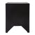 Ariana Bedside Table - Small Black
