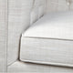 Tuxedo 3 Seater Tufted Sofa - Natural Linen