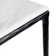 Heston Marble Desk - Black