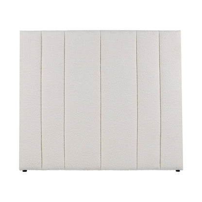 Soho King Bedhead - White Boucle