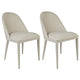 Dante Panelled Dining Chair Set of 2  - Natural