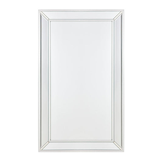 Zeta Wall Mirror - Medium White