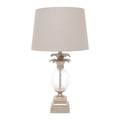 Langley Table Lamp - Antique Silver