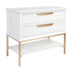 Aimee Bedside Table - Large White